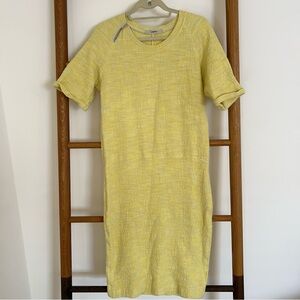 Yellow Knit Dress